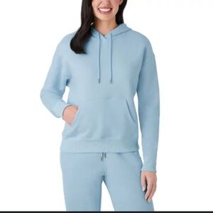 Members Mark Light Blue Hoodie and Sweatpants Set Size XXL Fleece Jogger